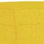 Juego de sofás con cojines 3 piezas tela amarillo claro de , Sofás - Ref: Foro24-3202099, Precio: 455,90 €, Descuento: %