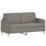 Juego de sofás con cojines 3 piezas tela gris taupe de , Sofás - Ref: Foro24-3202101, Precio: 461,12 €, Descuento: %