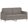 Juego de sofás con cojines 3 piezas tela gris taupe de , Sofás - Ref: Foro24-3202101, Precio: 468,21 €, Descuento: %