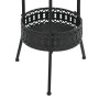 VidaXL Mesa bistró de metal negra 40x70 cm de vidaXL, Mesas de jardín - Ref: Foro24-245939, Precio: 52,73 €, Descuento: %