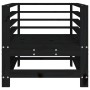 Sillones de jardín 2 unidades madera maciza pino negro de , Sofás modulares de exterior - Ref: Foro24-825629, Precio: 143,98 ...