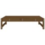 Taburete de jardín madera maciza de pino marrón miel 120x80 cm de , Sofás modulares de exterior - Ref: Foro24-825712, Precio:...
