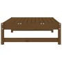 Taburete de jardín madera maciza de pino marrón miel 120x80 cm de , Sofás modulares de exterior - Ref: Foro24-825712, Precio:...