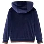 Chaqueta infantil con capucha azul marino 128 de , Ropa de abrigo para niños - Ref: Foro24-14322, Precio: 13,90 €, Descuento: %