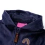 Chaqueta infantil con capucha azul marino 128 de , Ropa de abrigo para niños - Ref: Foro24-14322, Precio: 13,90 €, Descuento: %