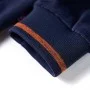 Chaqueta infantil con capucha azul marino 128 de , Ropa de abrigo para niños - Ref: Foro24-14322, Precio: 13,90 €, Descuento: %