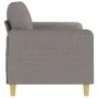 Sofá de 2 plazas de tela gris taupé 140 cm de , Sofás - Ref: Foro24-359485, Precio: 223,38 €, Descuento: %