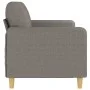 Sofá de 3 plazas de tela gris taupe 180 cm de , Sofás - Ref: Foro24-359493, Precio: 261,19 €, Descuento: %