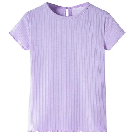 Camiseta infantil color lila 128 de , Camisetas para niños - Ref: Foro24-10877, Precio: 8,24 €, Descuento: %