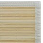 Alfombra de bambú color natural 160x230 cm de vidaXL, Alfombras - Ref: Foro24-245821, Precio: 48,99 €, Descuento: %