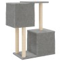 Rascador para gatos con postes de sisal gris claro 86 cm de , Mobiliario para gatos - Ref: Foro24-172101, Precio: 34,33 €, De...