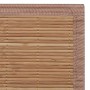 Alfombra de bambú color natural 160x230 cm de vidaXL, Alfombras - Ref: Foro24-245823, Precio: 57,18 €, Descuento: %