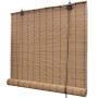 Persiana enrollable de bambú marrón 140x220 cm de vidaXL, Persianas y estores - Ref: Foro24-245815, Precio: 42,51 €, Descuent...