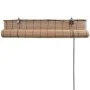 Persiana enrollable de bambú marrón 140x220 cm de vidaXL, Persianas y estores - Ref: Foro24-245815, Precio: 31,68 €, Descuent...