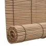 Persiana enrollable de bambú marrón 140x220 cm de vidaXL, Persianas y estores - Ref: Foro24-245815, Precio: 31,68 €, Descuent...