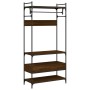 Armario cajones madera ingeniería marrón roble 89x39x184,5 cm de , Armarios roperos - Ref: Foro24-838957, Precio: 142,70 €, D...