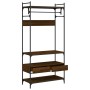 Armario cajones madera ingeniería marrón roble 89x39x184,5 cm de , Armarios roperos - Ref: Foro24-838957, Precio: 142,70 €, D...