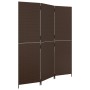 Biombo de 3 paneles ratán sintético marrón de , Divisores de ambientes - Ref: Foro24-365341, Precio: 135,65 €, Descuento: %