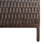 Biombo de 3 paneles ratán sintético marrón de , Divisores de ambientes - Ref: Foro24-365341, Precio: 135,65 €, Descuento: %