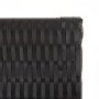 Biombo de 5 paneles ratán sintético negro de , Divisores de ambientes - Ref: Foro24-365348, Precio: 186,01 €, Descuento: %