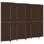 Biombo de 6 paneles ratán sintético marrón de , Divisores de ambientes - Ref: Foro24-365369, Precio: 257,72 €, Descuento: %