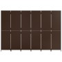 Biombo de 6 paneles ratán sintético marrón de , Divisores de ambientes - Ref: Foro24-365369, Precio: 257,72 €, Descuento: %