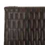 Biombo de 6 paneles ratán sintético marrón de , Divisores de ambientes - Ref: Foro24-365369, Precio: 257,72 €, Descuento: %