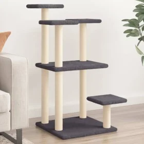 Scratching posts for cats with dark gray platforms 98.5cm by , Cat furniture - Ref: Foro24-172108, Price: 45,81 €, Discount: %