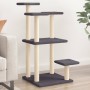 Postes rascadores para gatos con plataformas gris oscuro 98,5cm de , Mobiliario para gatos - Ref: Foro24-172108, Precio: 49,3...