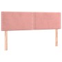 Cabeceros 2 unidades terciopelo rosa 72x5x78/88 cm de , Cabeceros y pies de cama - Ref: Foro24-345943, Precio: 51,24 €, Descu...