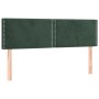 Cabeceros 2 unidades terciopelo verde oscuro 72x5x78/88 cm de , Cabeceros y pies de cama - Ref: Foro24-345941, Precio: 44,83 ...