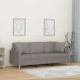 Sofá de 3 plazas con cojines tela gris taupe 180 cm de , Sofás - Ref: Foro24-3200924, Precio: 274,60 €, Descuento: %