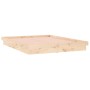 Estructura de cama con LED madera maciza 200x200 cm de , Camas y somieres - Ref: Foro24-819992, Precio: 162,81 €, Descuento: %