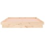 Estructura de cama con LED madera maciza 200x200 cm de , Camas y somieres - Ref: Foro24-819992, Precio: 162,81 €, Descuento: %