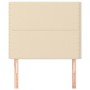Cabeceros 2 unidades de tela color crema 80x5x78/88 cm de , Cabeceros y pies de cama - Ref: Foro24-3116171, Precio: 60,19 €, ...