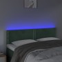 Cabecero con LED de terciopelo gris oscuro 144x5x78/88 cm de , Cabeceros y pies de cama - Ref: Foro24-3121523, Precio: 50,29 ...
