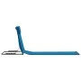 Folding beach mats 2 units steel and blue fabric by vidaXL, Loungers - Ref: Foro24-44327, Price: 52,31 €, Discount: %