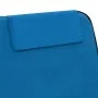 Folding beach mats 2 units steel and blue fabric by vidaXL, Loungers - Ref: Foro24-44327, Price: 52,31 €, Discount: %