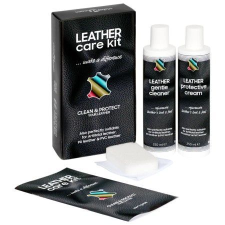Kit de cuidado de cuero CARE KIT 2x250 ml de vidaXL, Cera y productos de limpieza de muebles - Ref: Foro24-286970, Precio: 15...