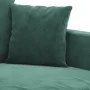 Dark green velvet 2-piece sofa set with cushions by , Sofas - Ref: Foro24-3201702, Price: 416,74 €, Discount: %