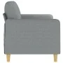 Sofá de 2 plazas de tela gris claro 140 cm de , Sofás - Ref: Foro24-359478, Precio: 232,03 €, Descuento: %