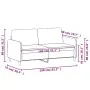 Sofá de 2 plazas de tela gris claro 140 cm de , Sofás - Ref: Foro24-359478, Precio: 232,03 €, Descuento: %