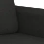 Sofá de 3 plazas de tela negro 180 cm de , Sofás - Ref: Foro24-359490, Precio: 367,38 €, Descuento: %