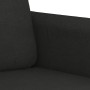 Sofá de 3 plazas de tela negro 180 cm de , Sofás - Ref: Foro24-359490, Precio: 376,35 €, Descuento: %