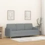 Sofá de 3 plazas de tela gris claro 180 cm de , Sofás - Ref: Foro24-359486, Precio: 262,40 €, Descuento: %