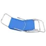 Tumbonas plegables 2 unidades textilene azul de vidaXL, Tumbonas - Ref: Foro24-44337, Precio: 128,11 €, Descuento: %