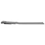 Estera de playa plegable 2 unidades acero y tela gris de vidaXL, Tumbonas - Ref: Foro24-44330, Precio: 54,67 €, Descuento: %