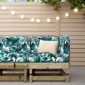 Garden corner sofa impregnated solid wood by , Modular outdoor sofas - Ref: Foro24-825372, Price: 59,68 €, Discount: %