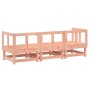 Juego de muebles de jardín 3 pzas madera maciza abeto Douglas de , Sofás modulares de exterior - Ref: Foro24-825420, Precio: ...