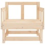Sillones de jardín 2 unidades madera maciza de pino de , Sofás modulares de exterior - Ref: Foro24-825387, Precio: 113,59 €, ...